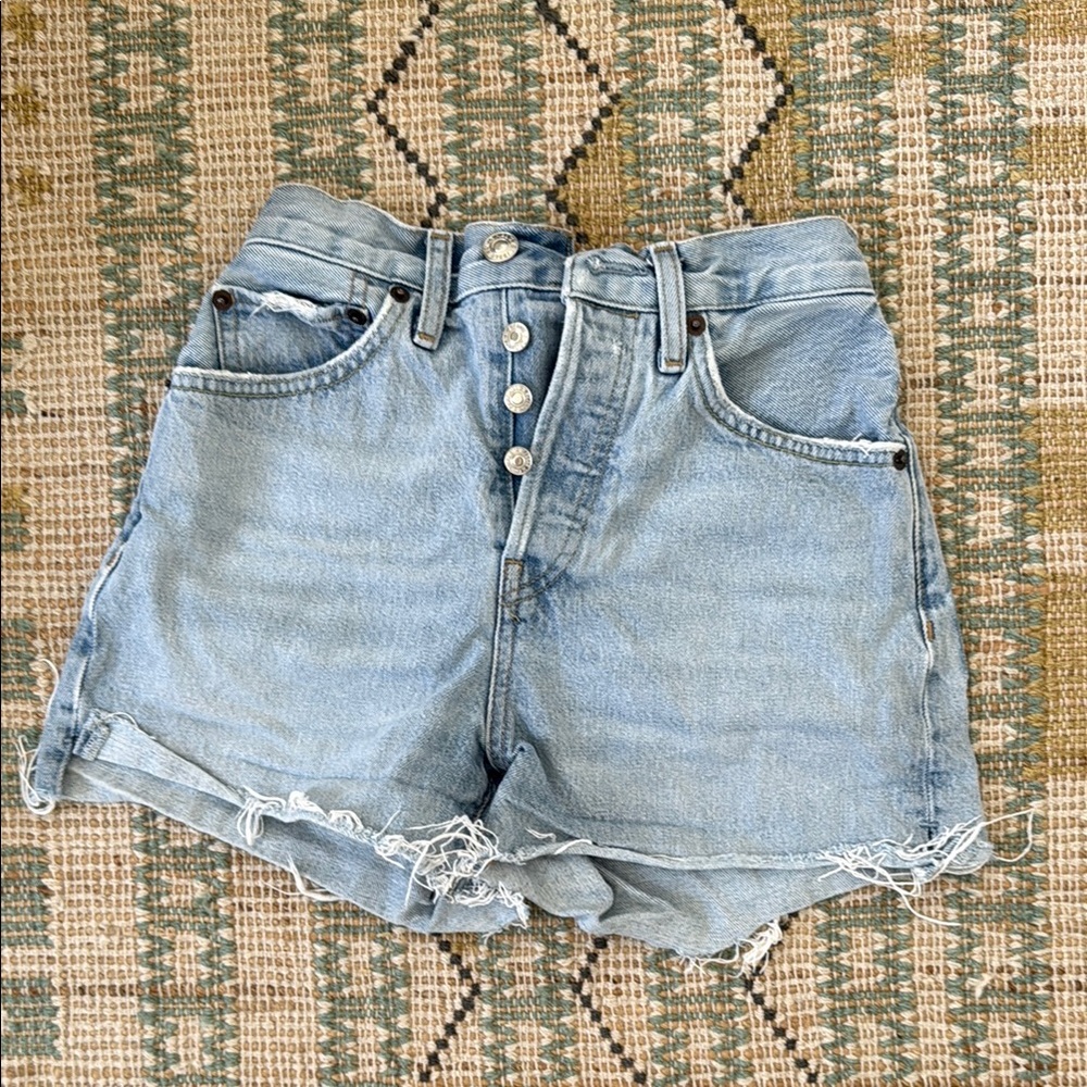 Denim High-Waisted Women Shorts